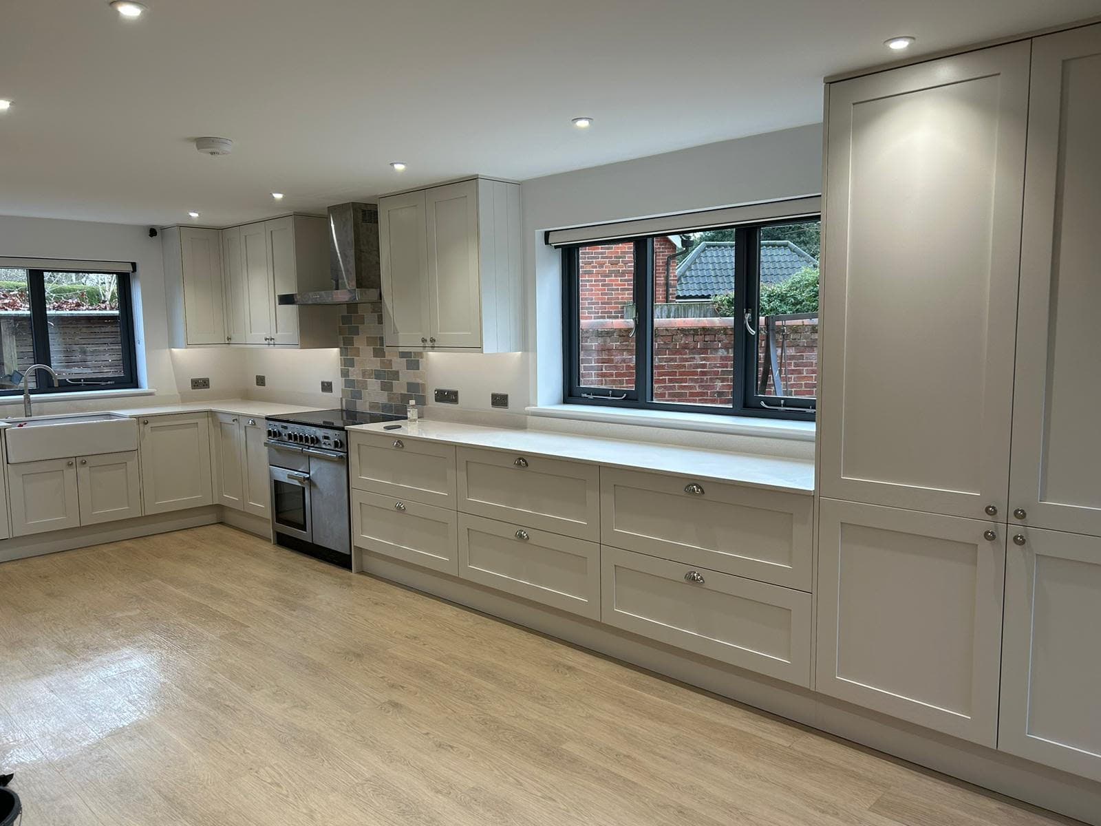 Cream Shaker Kitchen, Residential